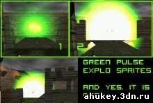 Green pulse explo sprite